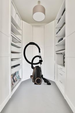 Пилосос Gorenje мішковий, 850Вт, конт пил -3л, HEPA, сенсорне упр, телескоп трубка, бронзовий (VCE28G6ALLGO) [108025]
