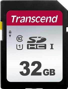Карта пам'яті Transcend SD 32GB C10 UHS-I R100/W20MB/s (TS32GSDC300S) [110175]