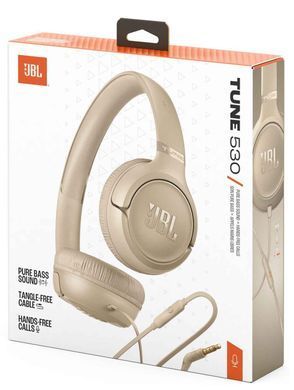 Гарнітура JBL TUNE 530 Beige (JBLT530BEG) [203396]