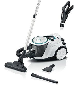 Пилосос Bosch контейнерний, 550Вт, конт пил -2.4л, ULPA 15, білий (BGS41HYG1) [15633]