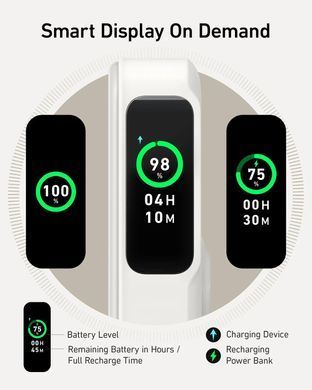 Портативний зарядний пристрій Anker MagGo 10000 mAh Qi2 15W + USB-C PD 27W White (A1654G21) [203179]