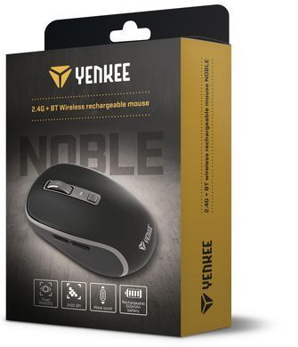 Миша комп'ютерна Yenkee YMS 2085BK Dual mode WL mouse NOBLE (45019713) [202949]