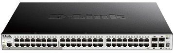 Комутатор D-Link 48xGE с РоЕ, 4xSFP+, SmartPro (DGS-1510-52XMP) [104876]
