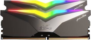 DDR5 64Gb 6200MHz (2*32Gb) OCPC PISTA RGB C40 Titan, Retail Kit (MMPT2K64GD562C40T) [401095]