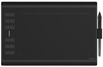 Графічний планшет Huion 10"x6.2" H1060P, MicroUSB, чорний (H1060P_HUION) [14752]