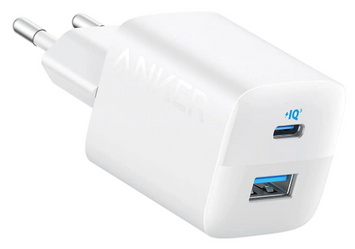 Мережевий зарядний пристрій Anker PowerPort 323 - 33W Dual-Port USB-C White (A2331G21) [201879]