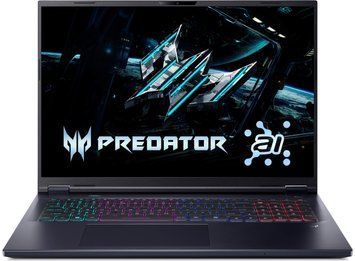 Ноутбук Acer Predator Helios Neo 18 PHN18-72 18" WQXGA IPS, Intel U9-275HX, 64GB, F2TB, NVD5070-8, Lin, чорний (NH.QVHEU.001) [110295]