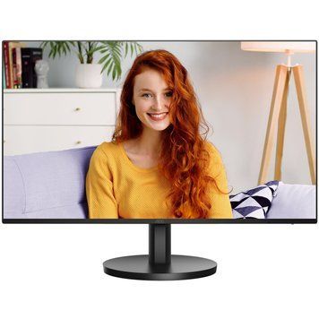 Монітор TFT 23.8" AOC, IPS, 100Гц, 1мс, HDMI, VGA, колонки, чорний (24B3HA2) [400503]