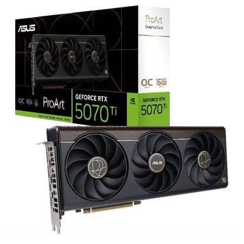 Відеокарта GF RTX 5070 Ti 16GB GDDR7 ProArt OC Asus (PROART-RTX5070TI-O16G) [614109]