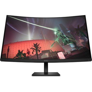 Монітор TFT 31.5" HP OMEN 32c, QHD, VA, вигнутий, Display HDR 400, 165Hz, 1ms, 2xHDMI, DP, HAS, чорний (780K6E9) [400483]