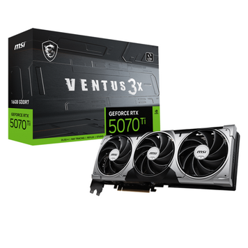 Відеокарта MSI (RTX 5070 Ti 16G VENTUS 3X) [304309]