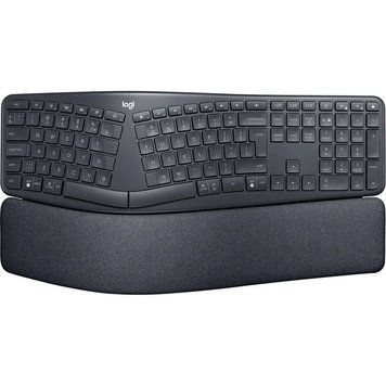 Клавіатура бездротова Logitech K860 Ergo Graphite (920-010352) [614113]
