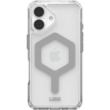 Чохол-накладка Urban Armor Gear Plyo Magsafe для Apple iPhone 16 Ice/White (114482114341) [616741]
