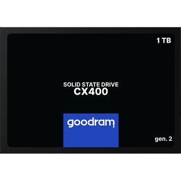 Накопичувач SSD 1ТB Goodram CX400 Gen.2 2.5" SATAIII 3D TLC (SSDPR-CX400-01T-G2) [608521]