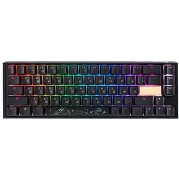 Клавіатура Ducky One 3 SF Cherry MX Red RGB UA USB Black (DKON2167ST-RUAPXCLAWSC1) [614127]