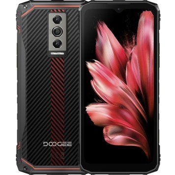 Смартфон (Doogee Blade10 4/128GB Black/Red) [600077]