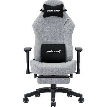 Крісло для геймерів Anda Seat Luna Pro Size L Gray Fabric (AD18T-44-G-F) [617858]