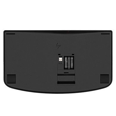 Клавіатура мембранна HP 960 BLK Ergonomic split-zone, 112key, BT, EN/UK, чорний (7E755AA) [103718]