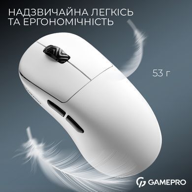 Миша бездротова GamePro Asgard Loki White (GM022W) [612280]