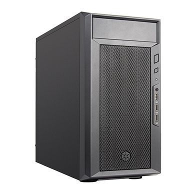Корпус SilverStone Fara FA311-B без БЖ, 2xUSB3.0, 1xUSB2.0, 1x120мм, VGA 354мм, LCS ready, mATX, чорний (SST-FA311-B) [109542]