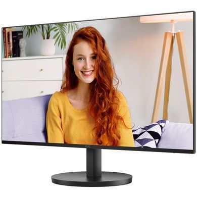 Монітор TFT 23.8" AOC, IPS, 100Гц, 1мс, HDMI, VGA, колонки, чорний (24B3HA2) [400503]