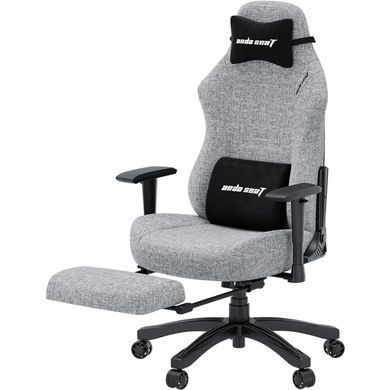 Крісло для геймерів Anda Seat Luna Pro Size L Gray Fabric (AD18T-44-G-F) [617858]