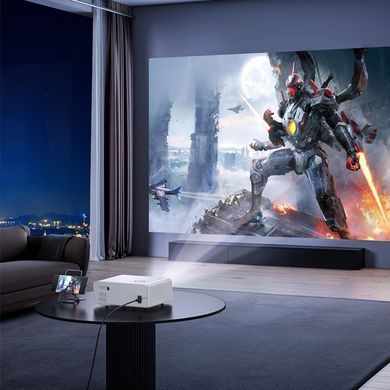 Проектор HOCO DT3 Smart electric focus projector(1080P Android version)(EU) White (6942007629669) [800161]