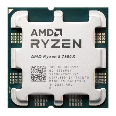 Центральний процесор комп&rsquo;ютера (CPU) RYZEN X6 R5-7600X SAM5 105W AMD (100-000000593) [501398]
