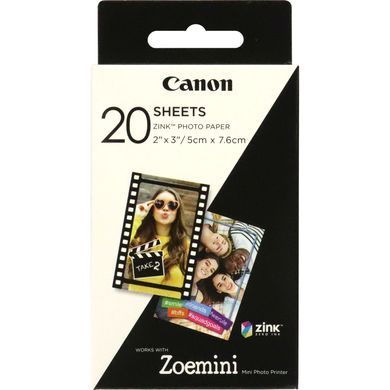 Папір Canon ZINK&trade; 2"x3" ZP-2030 20 арк. (3214C002) [106564]