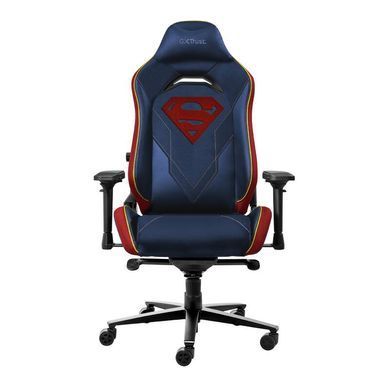 Крісло Trust GXT721SM Ruya Pro Superman edition, ПУ шкіра, Foldable Armrests, синій (25742_TRUST) [113677]