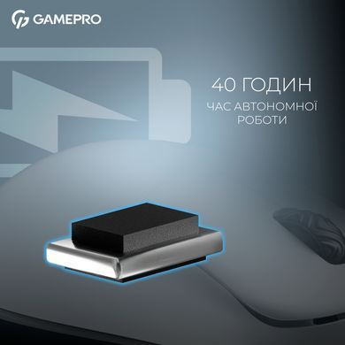 Миша бездротова GamePro Asgard Loki White (GM022W) [612280]