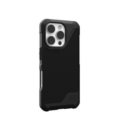 Чохол-накладка Urban Armor Gear Magsafe для Apple iPhone 16 Pro Metropolis LT Kevlar Black (114452113940) [616748]