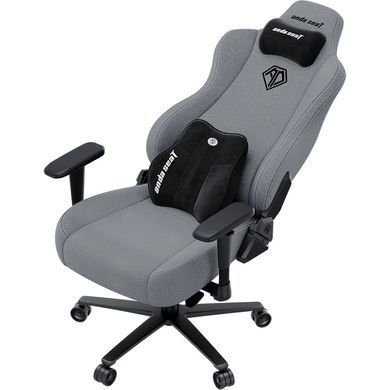 Крісло для геймерів Anda Seat Novis Plus Size XL Fabric Grey (AD23YC-XL-01-G-F-G04) [621451]