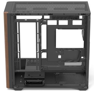 Корпус AeroCool D301A-G-BK-v2 Black без БЖ (ACCS-DS03043.11) [608786]