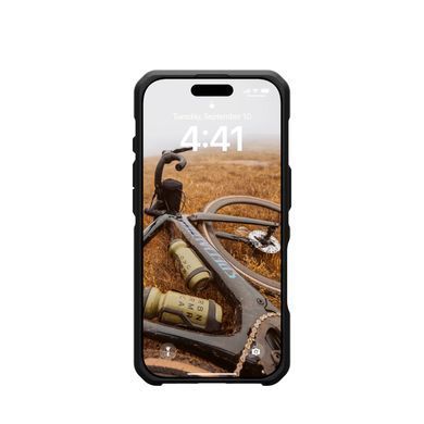 Чохол-накладка Urban Armor Gear Magsafe для Apple iPhone 16 Pro Metropolis LT Kevlar Black (114452113940) [616748]
