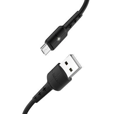 Кабель HOCO X30 Star Charging data cable for Micro Black (6957531091141) [802390]