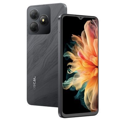 Смартфон Oscal (Flat 2 4/128GB Phantom Black) [616170]
