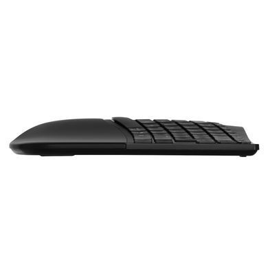 Клавіатура мембранна HP 960 BLK Ergonomic split-zone, 112key, BT, EN/UK, чорний (7E755AA) [103718]