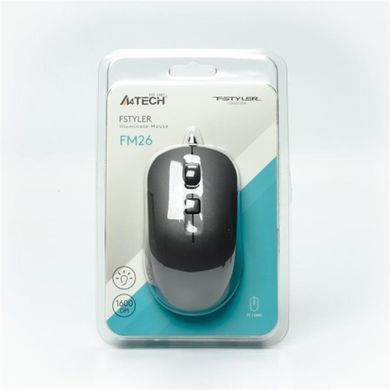 Миша A4Tech Fstyler FM26 Smoky Grey (FM26 (Smoky Grey)) [606608]
