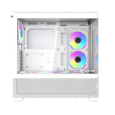 Корпус для комп'ютера DARK FLASH ATX без блока живлення DS900W AIR білий (DS900W AIR WHITE) [503217]