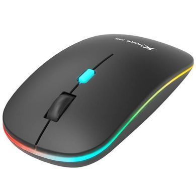 Мишка XTRIKE ME, бездротова Bluetooth+2,4G, 3200dpi., 4кн., 7 режимів RGB, чорна (GW-113) [403800]