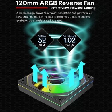 Вентилятор для корпуса 120mm Xilence XPF120UR.ARGB REVERSE Retail Box (XF078) [405296]