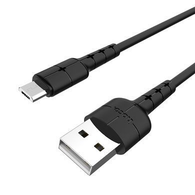 Кабель HOCO X30 Star Charging data cable for Micro Black (6957531091141) [802390]