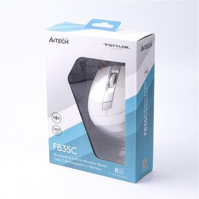 Миша бездротова A4Tech Fstyler FB35C Icy White (FB35C (Icy White)) [606436]