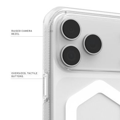 Чохол UAG для iPhone 17 Pro Max, Plyo MagSafe, Ice/White (114530114341) [111621]