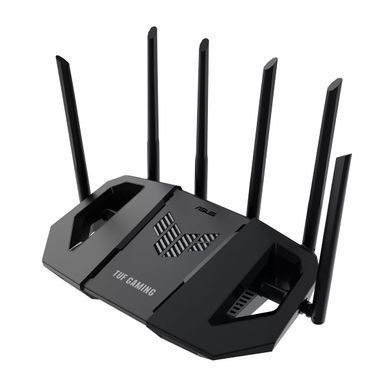 Маршрутизатор ASUS TUF-BE6500 BE6500, 3x2.5GE LAN, 1x2.5xGE WAN, 1xUSB3.2, MESH (90IG0920-MO9C00) [104701]