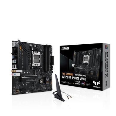 Материнcька плата ASUS A620M-F GAMING WIFI sAM5 A620 2xDDR5 HDMI Wi-Fi BT mATX (90MB1KT0-M0EAY0) [109216]