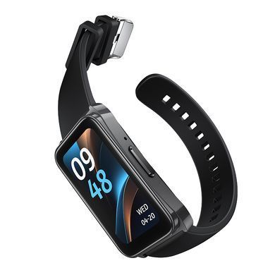 Фітнес-браслет BOROFONE BD16 37mm. 200 mAh. IP67 Smart bracelet Black (6941991126574) [806601]