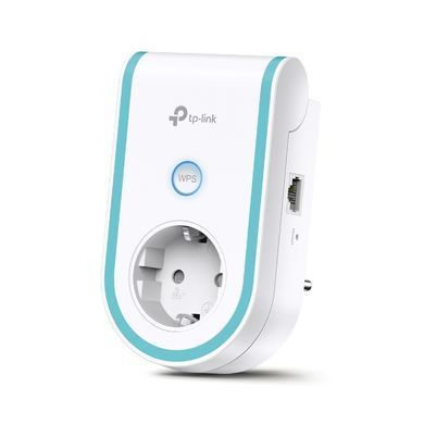 Розширювач покриття WiFi TP-LINK AC1200б 1хFE LAN, MESH, Розетка (RE365) [104444]