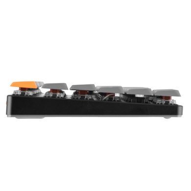 Клавіатура механічна Keychron K5 Max 104Key, Gateron MX 2.0 Brown, WL/BT/USB-A, QMK, White Led, чорний (K5M-A3-UA) [103667]